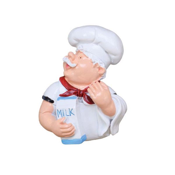 Mâner ceramic Bucătar cu cutie de lapte