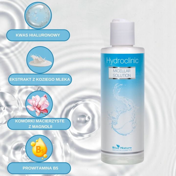 Hydroclinic lichid micelar