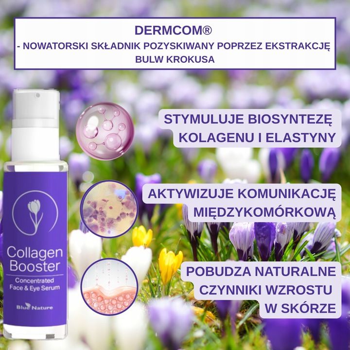 Ser concentrat pentru faţă şi ochi Collagen Booster
