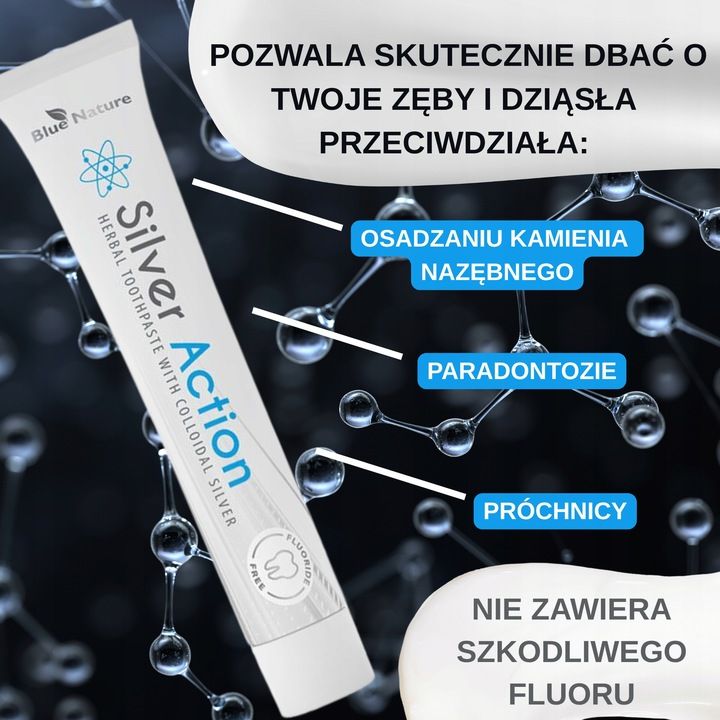 Pasta stomatologică Silver Action cu argint coloidal