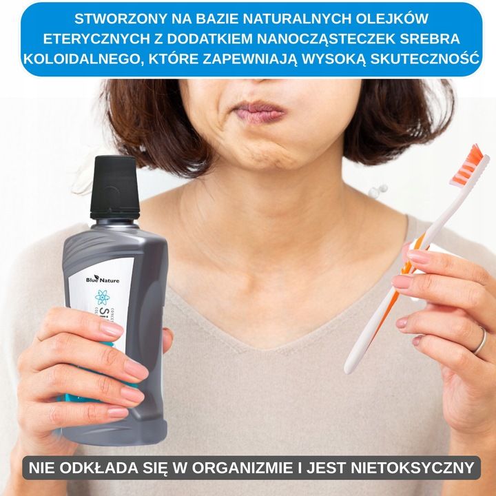 Soluţie de clătit gura Silver Action cu argint coloidal - super concentrată