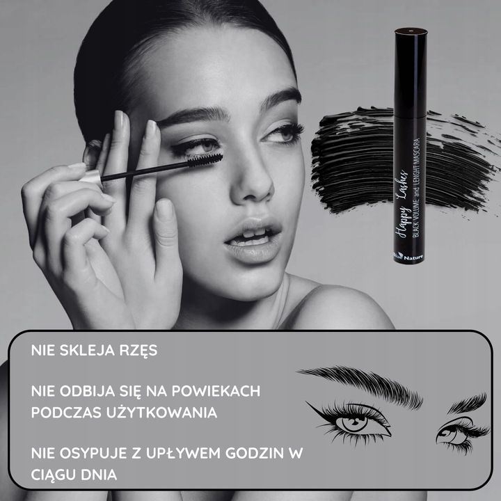 Happy Lashes Rimel pentru îngroşare şi alungire