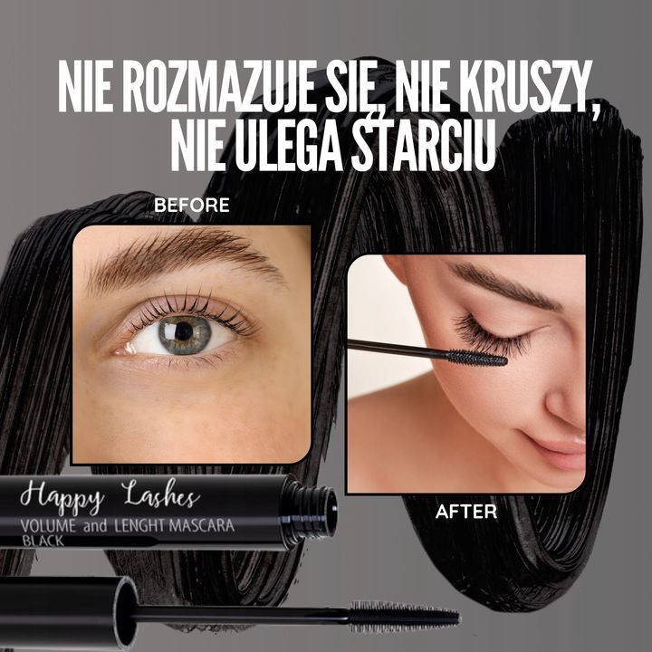 Happy Lashes Rimel pentru îngroşare şi alungire