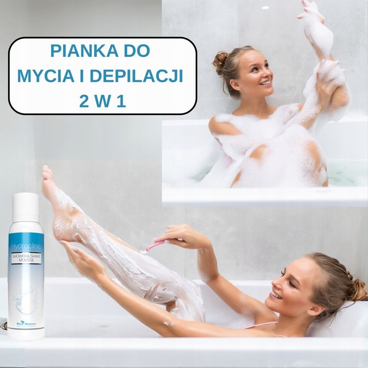 Spuma pentru spălare şi epilare 2 în 1