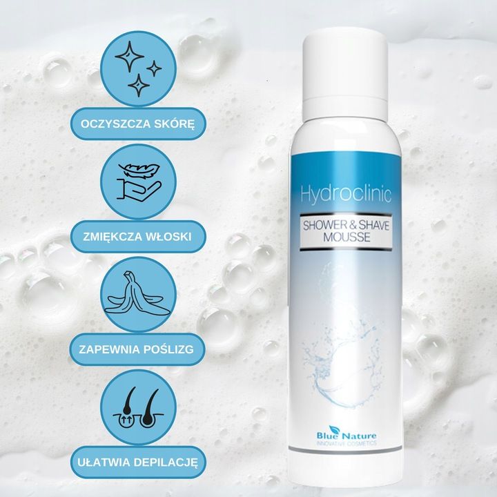 Spuma pentru spălare şi epilare 2 în 1