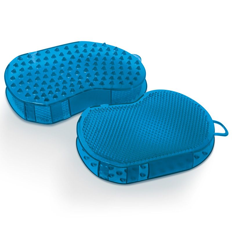 Dispozitiv de spălat și masaj cu două fețe Fabricat din silicon