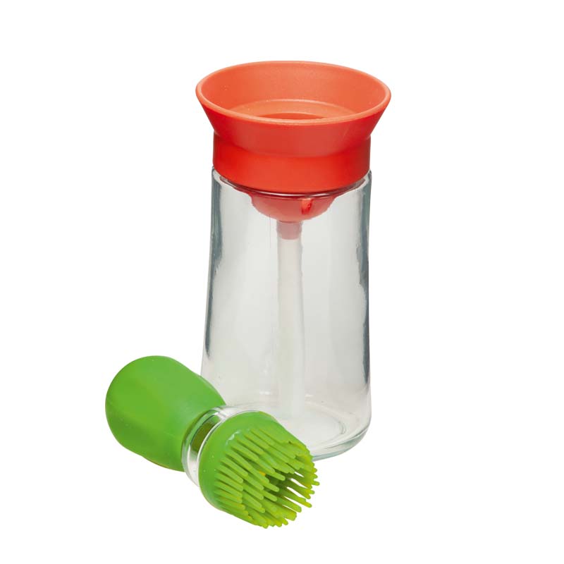 Recipient pentru ulei cu pipetă şi pensulă