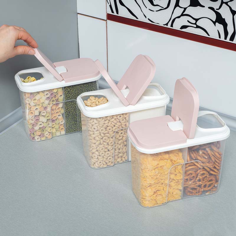 Cutie cu două compartimente