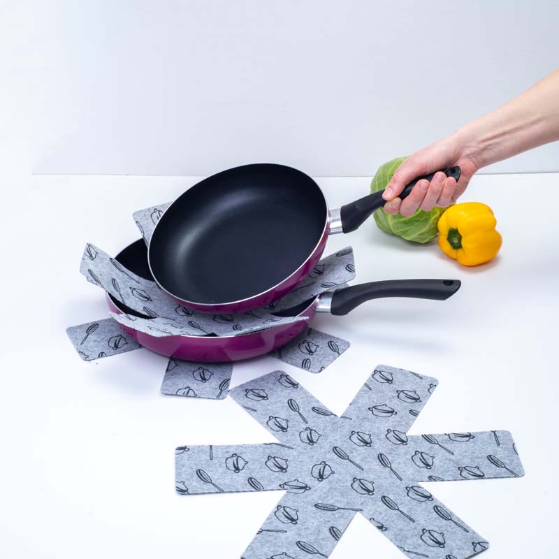 Protecţii textile pentru vase