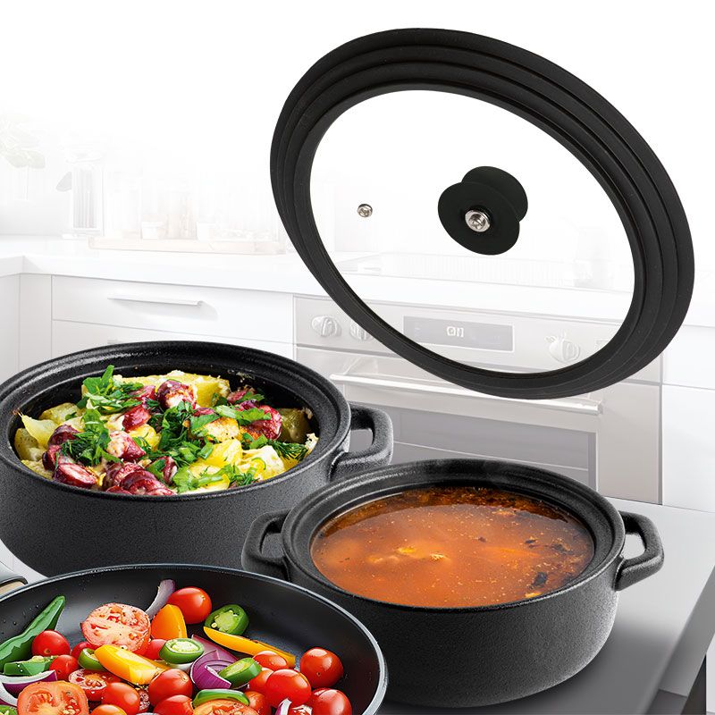 Capac universal pentru oale şi tigăi