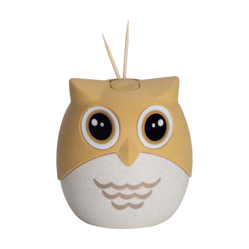 Recipient - dozator de scobitori Bufniţă