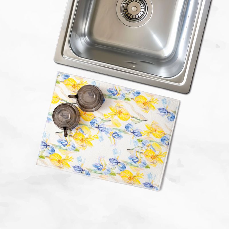 Covoraş pentru uscarea vaselor Irişi