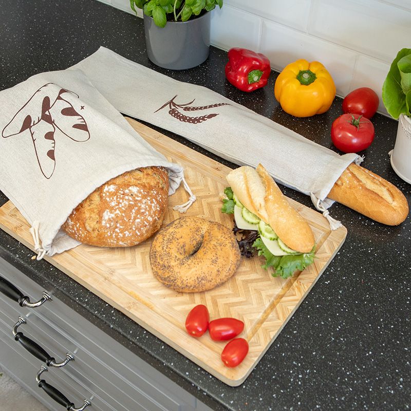 Sacoşă de in pentru pâine