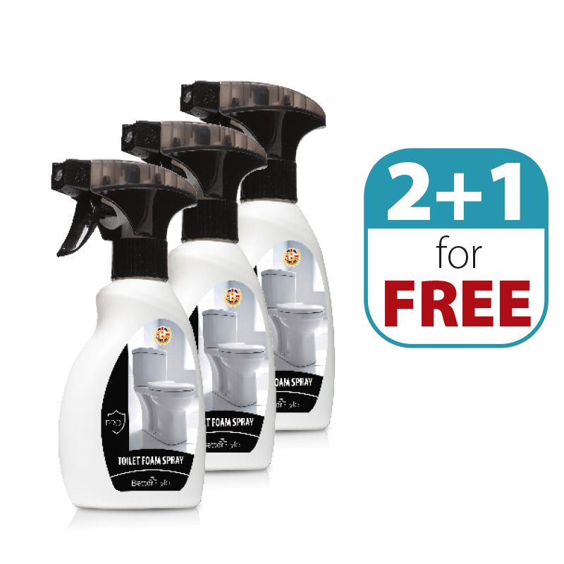 2+1 Spumă activă PRO pentru toalete