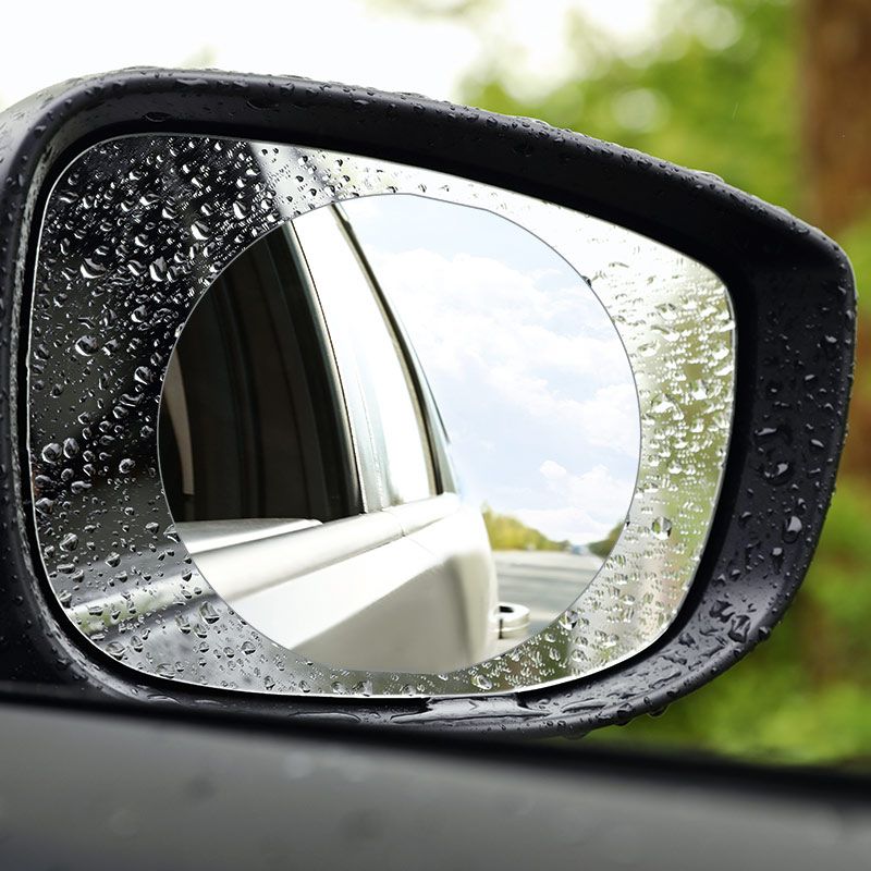 Autocolante hidrofobe pentru oglinda de maşină Rotunde