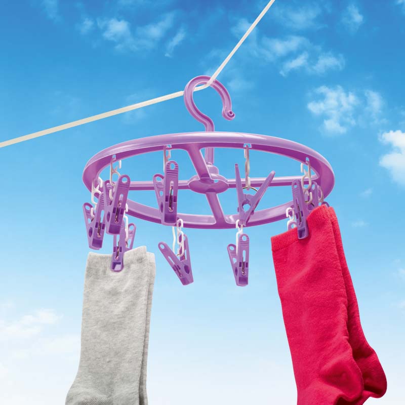 Uscător rufe cu cleme