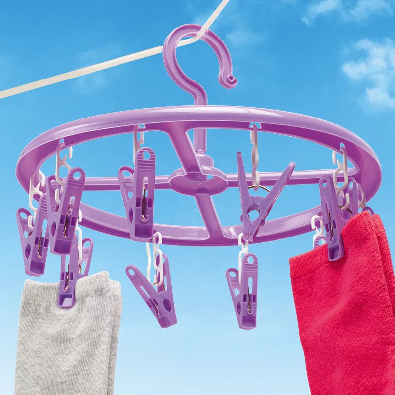 Uscător rufe cu cleme