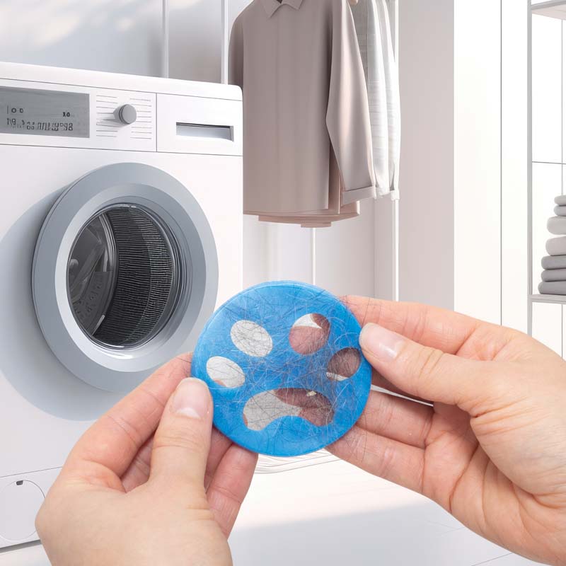 Dispozitive pentru colectarea părului animal din maşina de spălat