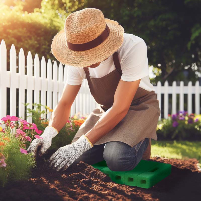 Placă de pus sub genunchi