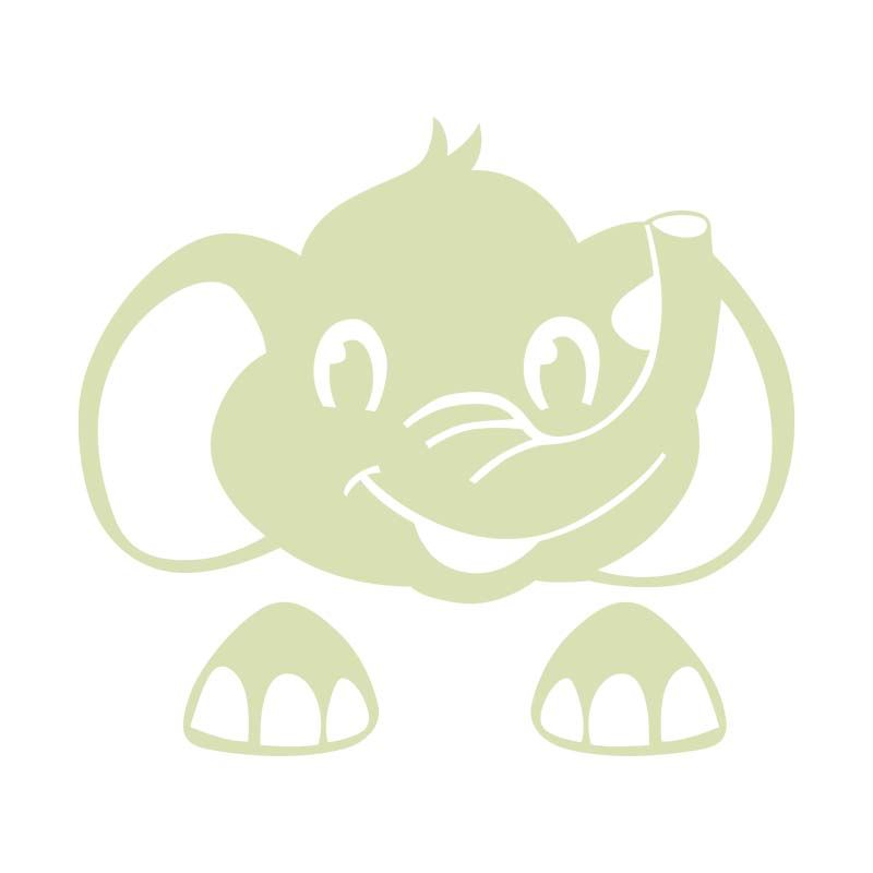 Autocolante de perete fluorescente