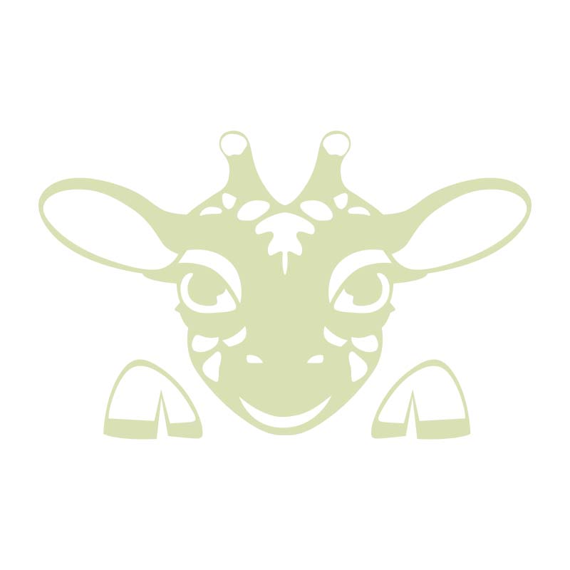 Autocolante de perete fluorescente