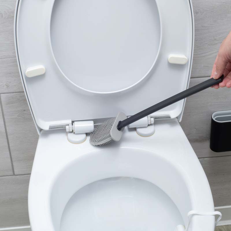 Perie de toaletă cu scurgător