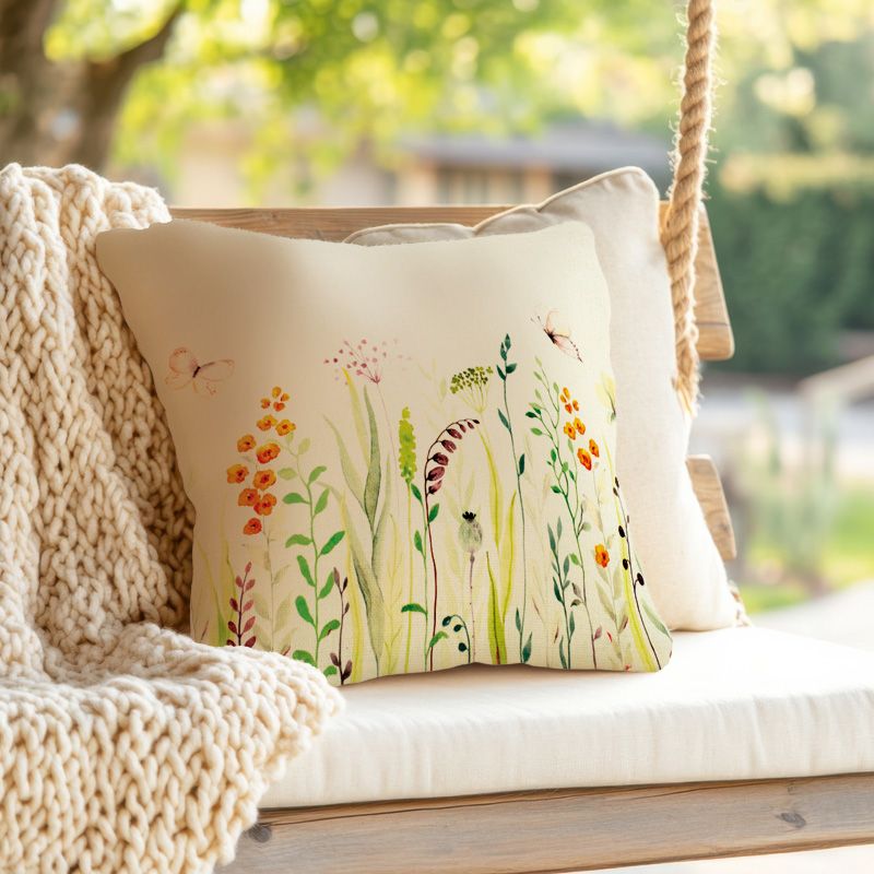 Husă de pernă Flori de câmp
