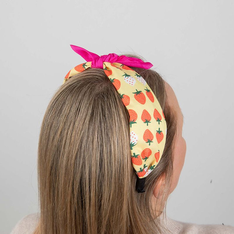 Bentiţă pentru cap Căpşuni roşii