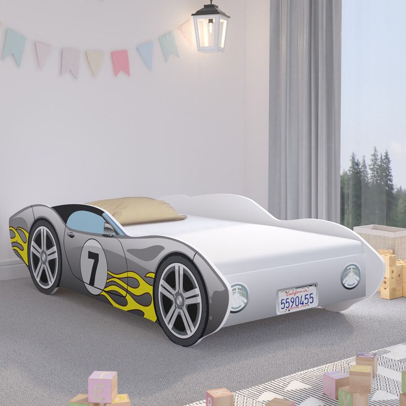 Pat pentru copii Unicorn cu curcubeu 140 × 70 cm