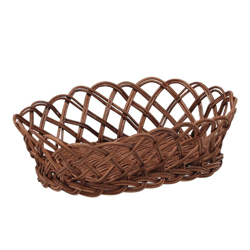 Coşuleţ oval de ratan