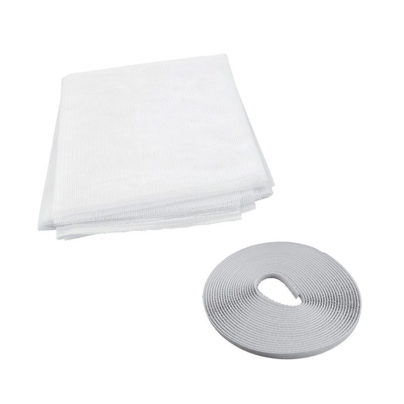 Plasă de insecte pentru fereastră cu bandă velcro
