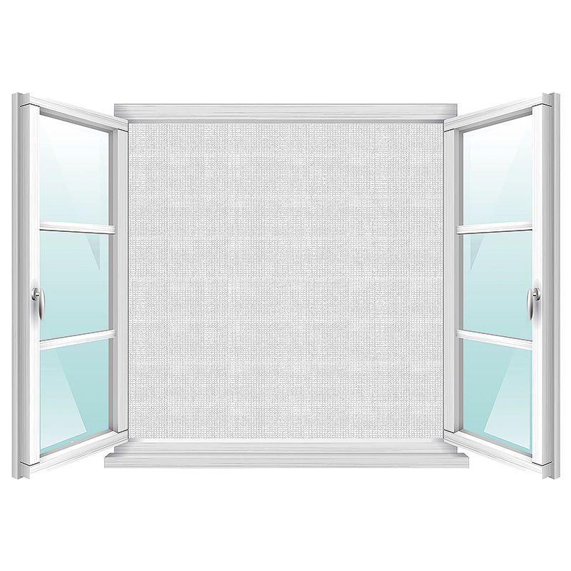 Plasă de insecte pentru fereastră cu bandă velcro