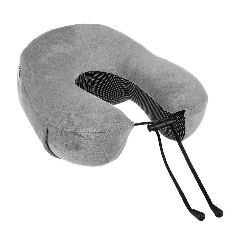 Pernă de călătorie 3D pentru gât – set 4în1