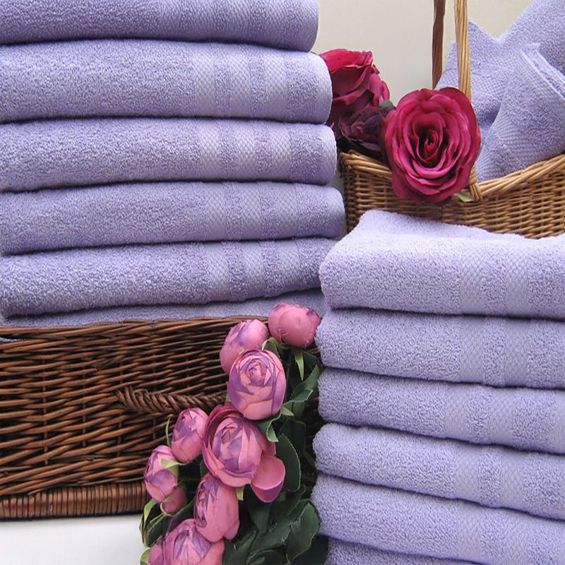 Prosop frotte lavandă 70x140 cm, 500g/m2