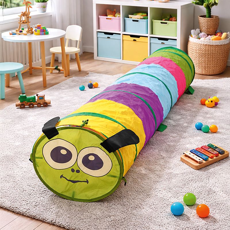 Tunel de joacă pentru copii „Omidă”