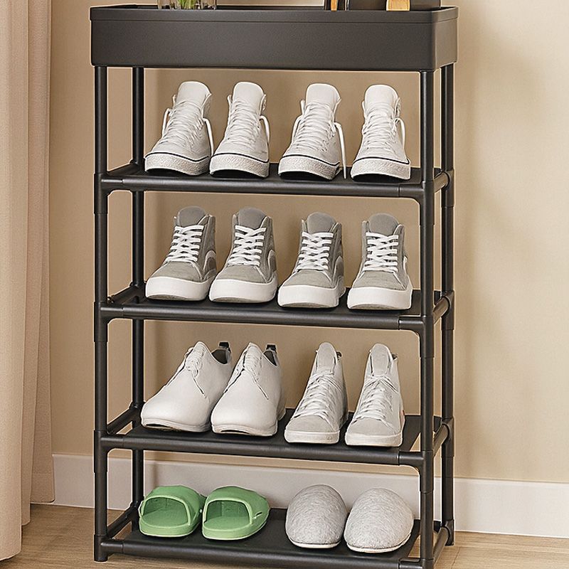 Raft textil cu 5 polițe