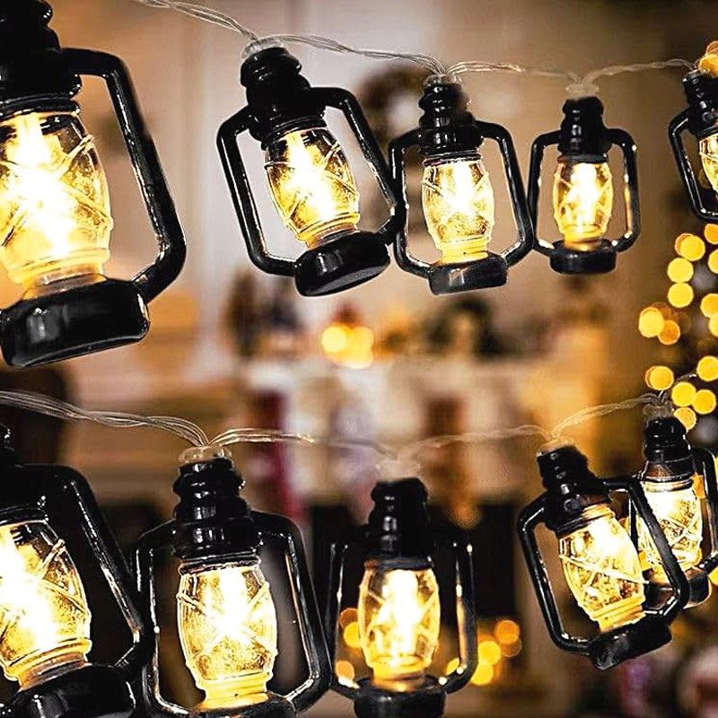 Ghirlandă solară LED – 30 lampioane