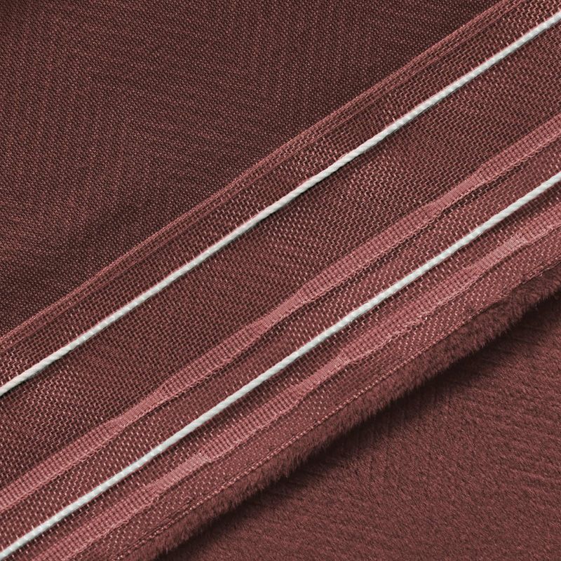 Draperie roz din catifea, model chevron 140 × 250 cm