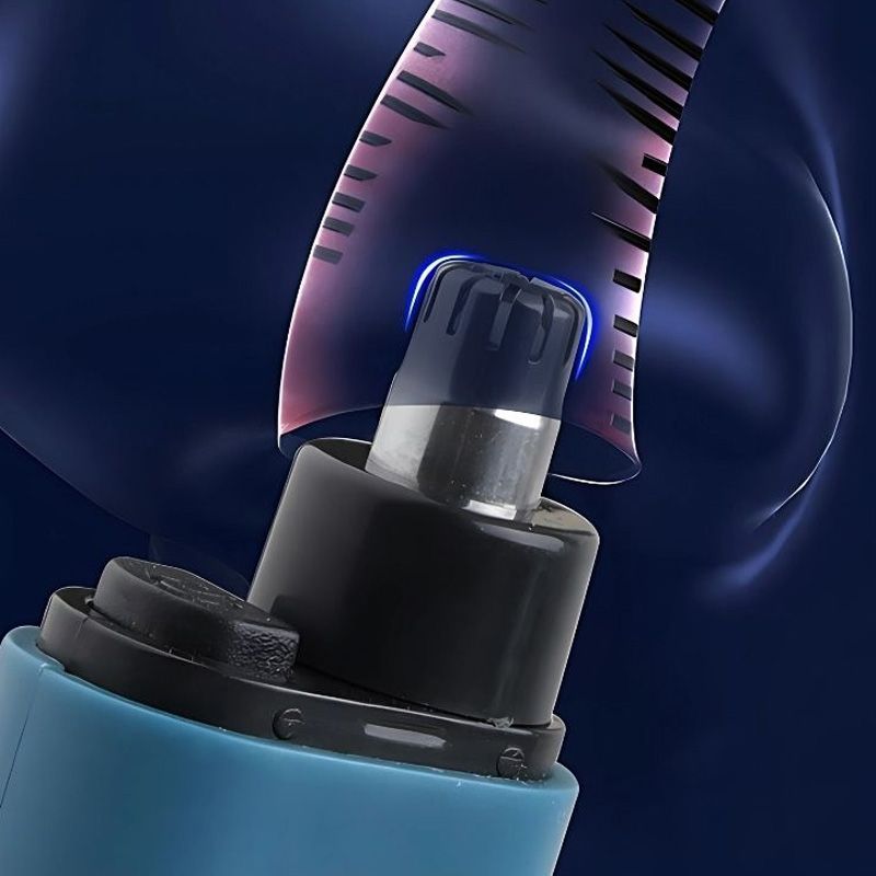 Trimmer pentru nas și urechi, cu acumulator