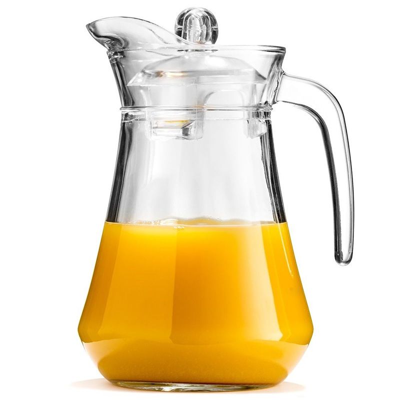 Carafă din sticlă cu capac 1,4 l