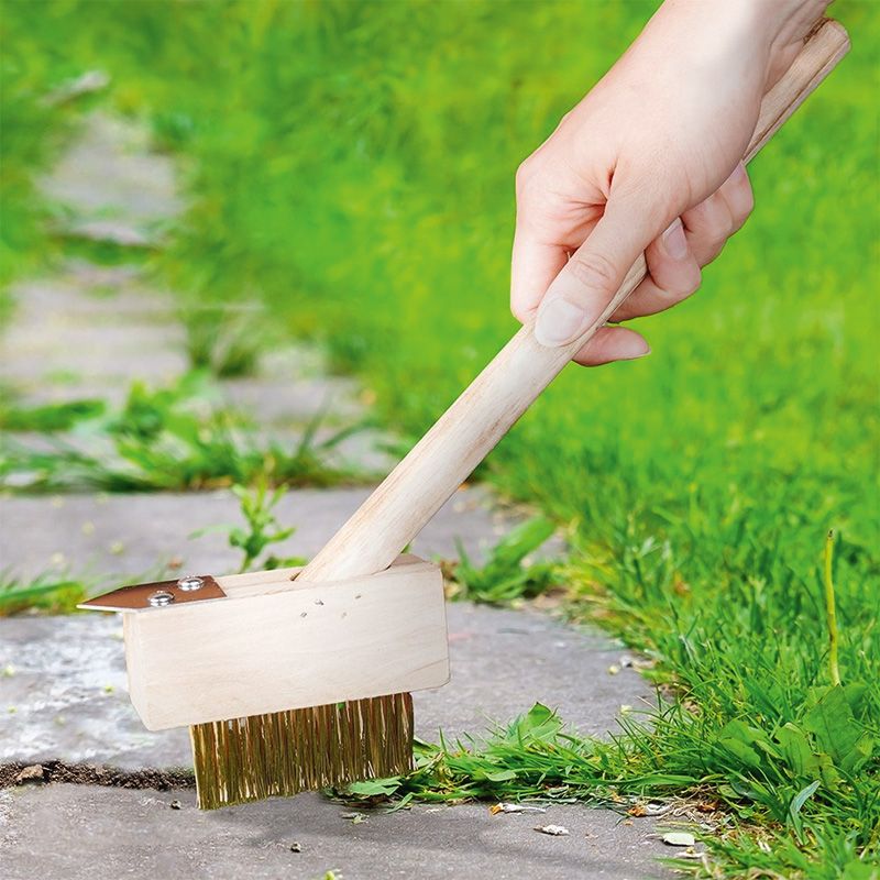 Perie pentru buruieni cu răzuitor 35 cm