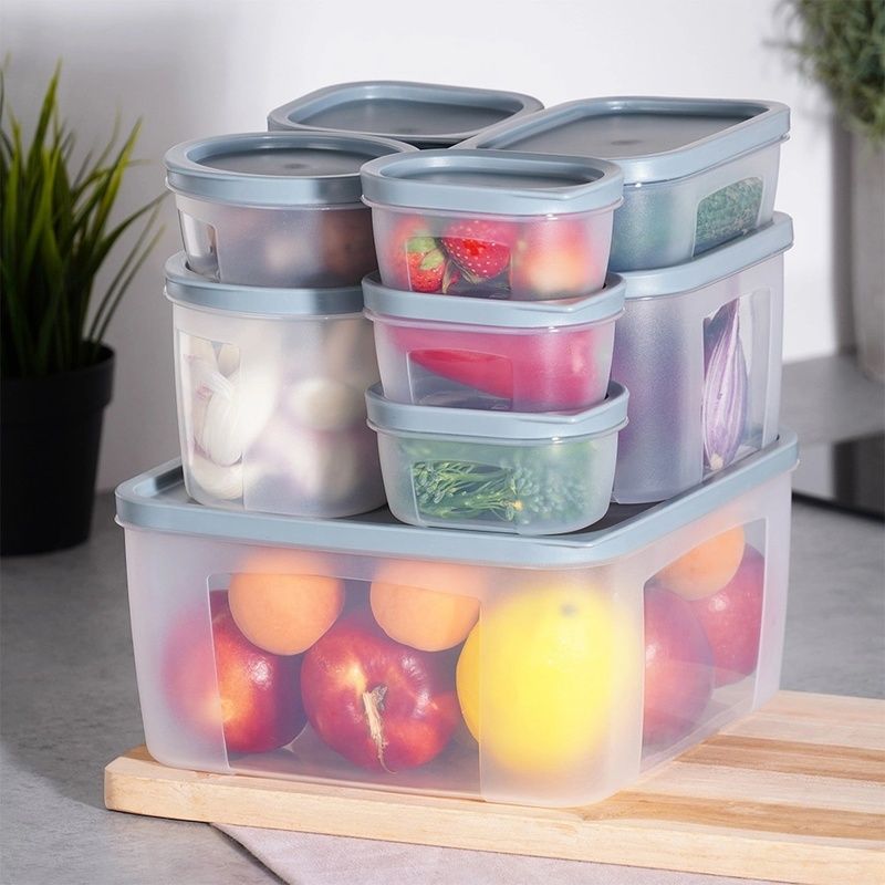 Set de recipiente pentru alimente cu capace