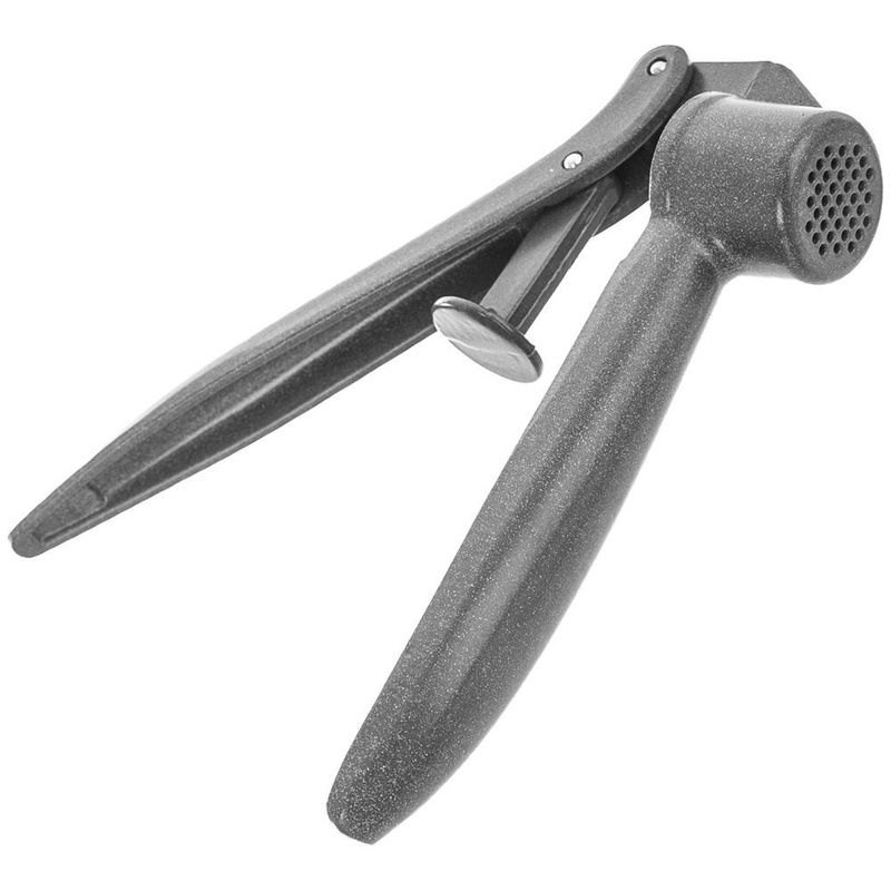 Presă de usturoi din aluminiu cu curățător