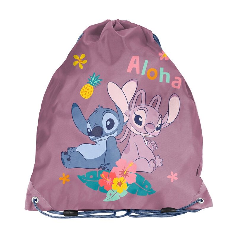 Săculeț pentru încălțăminte Stitch & Angel Aloha