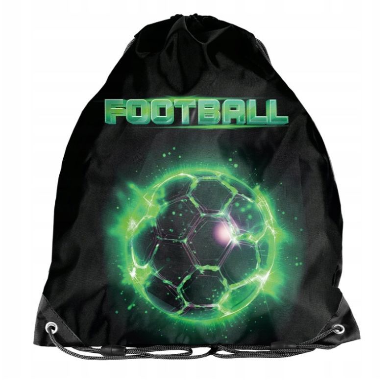 Săculeț pentru încălțăminte Football Green Ball