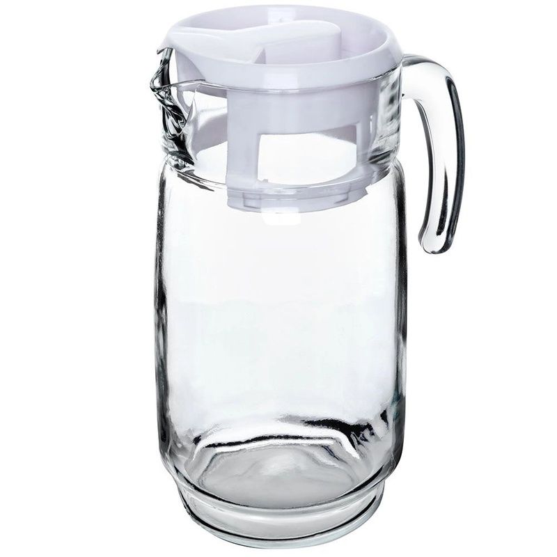 Carafă din sticlă cu capac