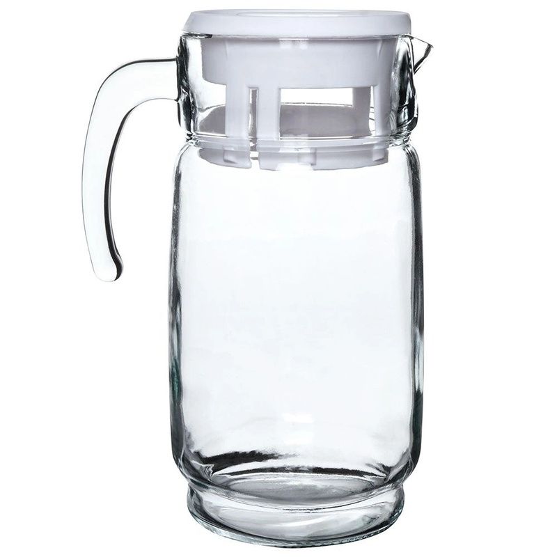 Carafă din sticlă cu capac