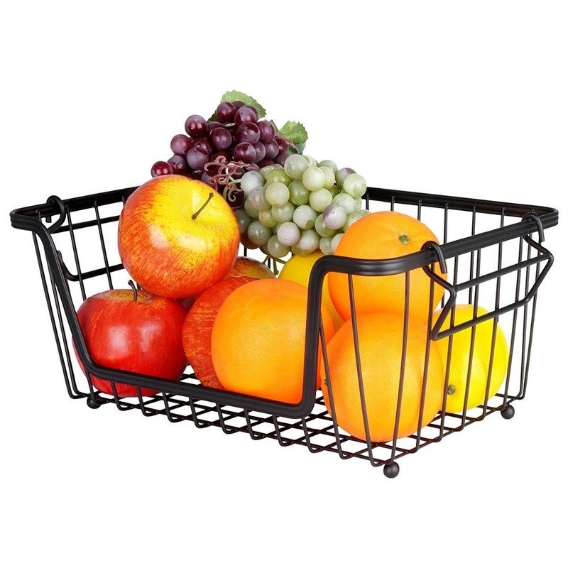 Coş metalic pentru fructe şi legume