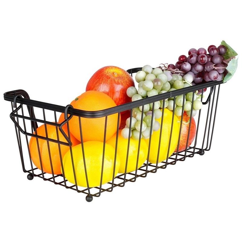 Coş metalic pentru fructe şi legume