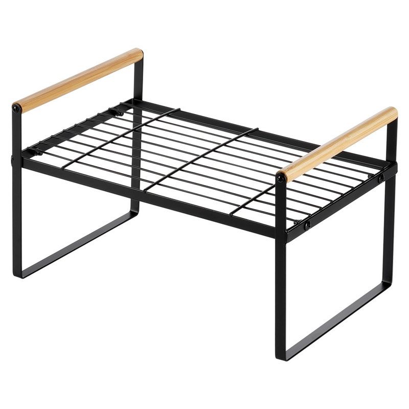 Raft de bucătărie - negru